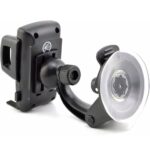 Telefoonhouder Auto | Zuignap en Klem- en kliksysteem | Universeel en 360 graden rotatie - LB414