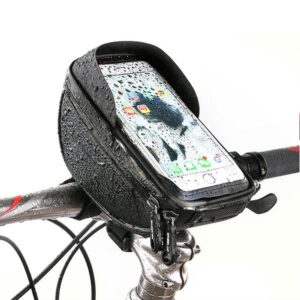 Telefoonhouder fiets | Fietshouder telefoon | Waterproof & met opbergvak - LB440