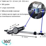 Universeel Auto Tablethouder | 7 tot 10.5 inch - LB422