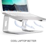 Universeel Laptop standaard (zilver) | Laptophouder | Aluminium - LB562