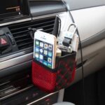 Auto Car Organizer voor Ventilatierooster (wit zwart) - LB480 - Afbeelding 4