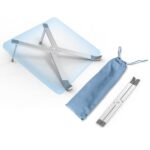 Laptophouder Laptopverhoger Laptopstandaard Statief voor 10 t/m 17 inch laptops | Licht en vouwbaar - LB554 - Afbeelding 3