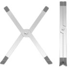 Laptophouder Laptopverhoger Laptopstandaard Statief voor 10 t/m 17 inch laptops | Licht en vouwbaar - LB554 - Afbeelding 7