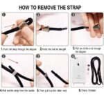 Hoesje geschikt voor Motorola Moto G200 5G met koord - draagriem - nek - kettinghoesje - Antishock - Transparant