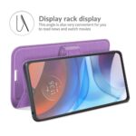 Hoesje geschikt voor Motorola Moto G42 - Boekhoesje - Telefoonhoes - GSM hoes - Paars