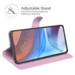 Hoesje geschikt voor Motorola Moto G42 - Boekhoesje - Telefoonhoes - GSM hoes - RoseGoud