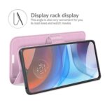 Hoesje geschikt voor Motorola Moto G42 - Boekhoesje - Telefoonhoes - GSM hoes - RoseGoud