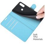 Hoesje geschikt voor Motorola Moto G42 - Boekhoesje - Telefoonhoes - GSM hoes - Turquoise