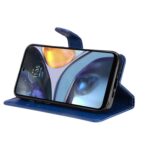 Hoesje geschikt voor Motorola Moto G62 - Boekhoesje - Telefoonhoes - GSM hoes - Blauw