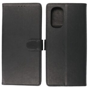 Hoesje geschikt voor Motorola Moto G62 - Boekhoesje - Telefoonhoes - GSM hoes - Zwart