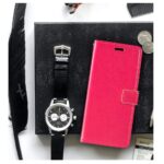 Hoesje geschikt voor Oppo A77 - Boekhoesje - Telefoonhoes - GSM hoes - Roze