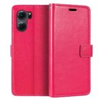 Hoesje geschikt voor Oppo A77 - Boekhoesje - Telefoonhoes - GSM hoes - Roze