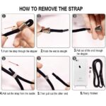 Hoesje geschikt voor Samsung Galaxy A13 4G met koord - draagriem - nek - kettinghoesje - Antishock - Transparant