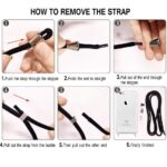 Hoesje geschikt voor Samsung Galaxy A32 5G met koord - draagriem - nek - kettinghoesje - Antishock - Transparant