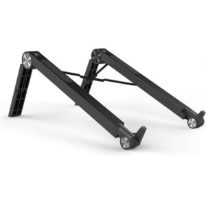 Laptophouder Laptopverhoger Laptopstandaard Statief (wit) | voor 10 t/m 17 inch laptops | Licht en vouwbaar - LB571