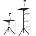 Projector en Laptop Statief met Telefoonhouder en Muisplaat - LB559