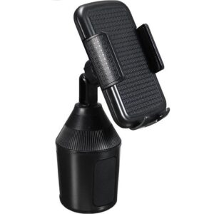 Telefoonhouder Auto Bekerhouder met Korte Zwanenhals | 360° roteren - LB430