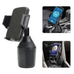 Telefoonhouder Auto Bekerhouder met Korte Zwanenhals | 360° roteren - LB430