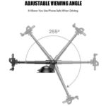 Universeel Auto Telefoonhouder met Telescopisch arm | Klemsysteem en 360° Roteren - LB416