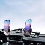 Universeel Auto Telefoonhouder met Telescopisch arm | Klemsysteem en 360° Roteren - LB416