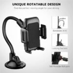 Universeel Telefoonhouder Auto | Autohouder met Zuignap | Flexibel Buigbaar arm - LB516