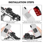 Universeel Telefoonhouder voor Fiets | Scooter | Motor met Magnetisch Kliksysteem - LB577