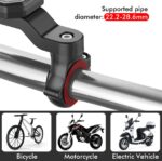 Universeel Telefoonhouder voor Fiets | Scooter | Motor met Magnetisch Kliksysteem - LB577