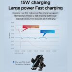 Auto Telefoonhouder met Wireless Charging - LB644