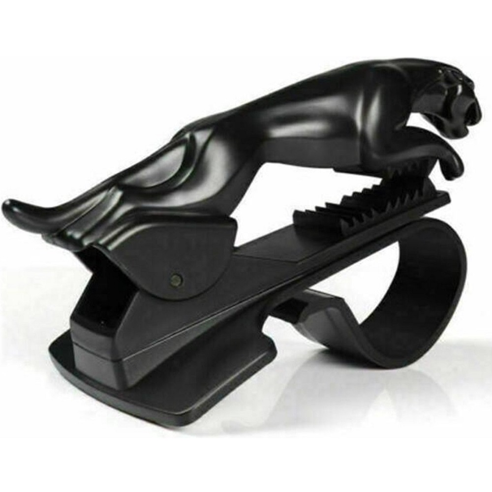 Autohouder met Klem- Telefoonhouder auto - Klemhouder - (zwart) LB529