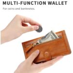 Hoesje geschikt voor Apple iPhone 13 - Boekhoesje - LichtBruin - Vintage portemonne hoes met ritssluiting