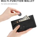 Hoesje geschikt voor Apple iPhone 13 - Boekhoesje - Zwart - Vintage portemonne hoes met ritssluiting