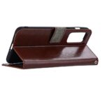 Hoesje geschikt voor Apple iPhone 14 Plus - Boekhoesje met kaartvakken - Bruin