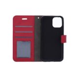 Hoesje geschikt voor Apple iPhone 14 Pro - Boekhoesje met kaartvakken - Rood