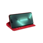 Hoesje geschikt voor Apple iPhone 14 Pro Max - Boekhoesje met kaartvakken - Rood