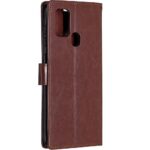 Hoesje geschikt voor Huawei P Smart 2020 - Boekhoesje met kaartvakken - Bruin