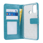 Hoesje geschikt voor Huawei P Smart 2020 - Boekhoesje met kaartvakken - Rood