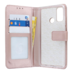 Hoesje geschikt voor Huawei P Smart 2020 - Boekhoesje met kaartvakken - Rood