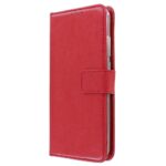 Hoesje geschikt voor Huawei P Smart 2020 - Boekhoesje met kaartvakken - Rood