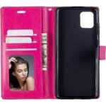 Hoesje geschikt voor Huawei Y5P - Boekhoesje met kaartvakken - Zwart