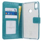 Hoesje geschikt voor Huawei Y7 Prime (2018) - Boekhoesje met kaartvakken - Turquoise