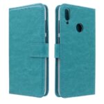 Hoesje geschikt voor Huawei Y7 Prime (2018) - Boekhoesje met kaartvakken - Turquoise