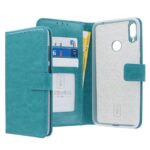 Hoesje geschikt voor Huawei Y7 Prime (2018) - Boekhoesje met kaartvakken - Turquoise
