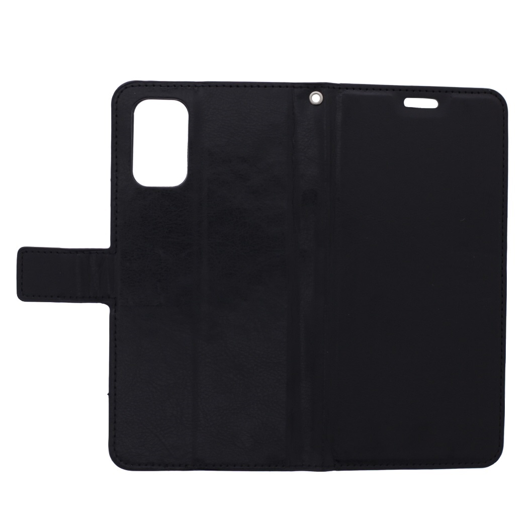 Hoesje geschikt voor LG K52 - Boekhoesje met kaartvakken - Zwart -  All4Gadgets