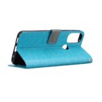 Hoesje geschikt voor Motorola Moto E20/E30/E40 - Boekhoesje met kaartvakken - Groen