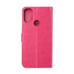 Hoesje geschikt voor Motorola Moto E20/E30/E40 - Boekhoesje met kaartvakken - Groen