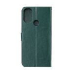 Hoesje geschikt voor Motorola Moto E20/E30/E40 - Boekhoesje met kaartvakken - Groen