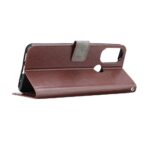 Hoesje geschikt voor Motorola Moto E20/E30/E40 - Boekhoesje met kaartvakken - Groen