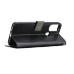 Hoesje geschikt voor Motorola Moto E20/E30/E40 - Boekhoesje met kaartvakken - Groen