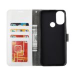 Hoesje geschikt voor Motorola Moto E32 - Boekhoesje met kaartvakken - Rood