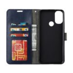 Hoesje geschikt voor Motorola Moto E32 - Boekhoesje met kaartvakken - Rood